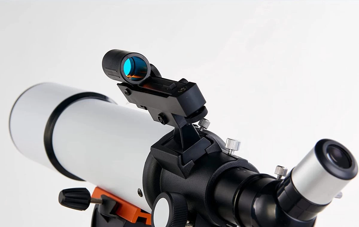 Télescope SPACEBRAIN® Pour Adultes, Ouverture De 80 Mm Et Distance Focale De 500 Mm, Télescope Réfracteur D'astronomie Professionnel Pour Enfants Et Débutants, Avec Monture AZ, 3 Oculaires Et Adaptateur Pour Smartphone. 4 Télescope SPACEBRAIN® Pour Adultes, Ouverture De 80 Mm Et Distance Focale De 500 Mm, Télescope Réfracteur D'astronomie Professionnel Pour Enfants Et Débutants, Avec Monture AZ, 3 Oculaires Et Adaptateur Pour Smartphone. – Image 2