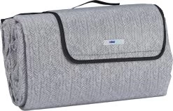 Couverture De Pique-nique Relaxdays - 200 X 300 Cm - Couverture De Pique-nique - Isolée - Arêtes De Poisson - Gris -Magasin D'Équipement De Plein Air 1200x767 3