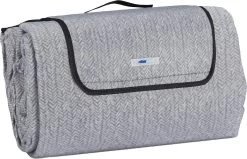 Couverture De Pique-nique Relaxdays - 200 X 300 Cm - Couverture De Pique-nique - Isolée - Arêtes De Poisson - Gris -Magasin D'Équipement De Plein Air 1200x771 4