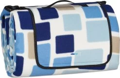 Couverture De Pique-nique Relaxdays 200x300 - Parc De Couverture Extérieure Imperméable - Extra Large - Couverture Polaire