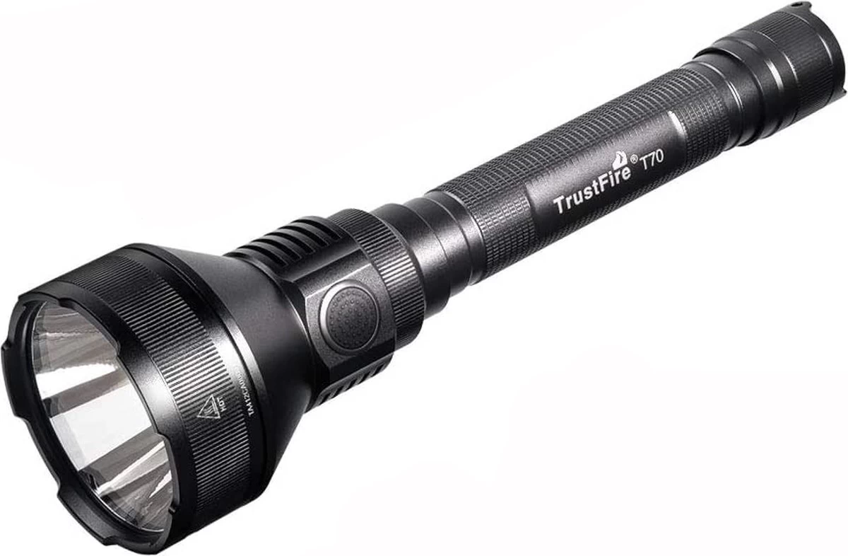 T70 - Lampe De Poche Tactique Professionnelle - Lampe De Poche à Lumen Élevé - 2300LM - Portée De 1000M - Comprend 2 Batteries Rechargeables, Chargeur De Batterie, Support Magnétique Et 1x Télécommande - Zwart 3 T70 - Lampe De Poche Tactique Professionnelle - Lampe De Poche à Lumen Élevé - 2300LM - Portée De 1000M - Comprend 2 Batteries Rechargeables, Chargeur De Batterie, Support Magnétique Et 1x Télécommande - Zwart