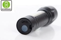 2 Pièces - Lampe De Poche Rechargeable - Câble Et Batterie Inclus - Avec Fonction Zoom - 1500 Lumen - 166 MM De Long - 1200 MAh - Fonction Zoom X2000 -Magasin D'Équipement De Plein Air 1200x797 4