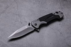 Couteau De Poche De Survie Outdoor - Système Ouvert à 1 Main Et Pince à Pantalon - Couteau Pliant 22,5 CM - Acier Inoxydable - Lion Gear KN-03 -Magasin D'Équipement De Plein Air 1200x800 26