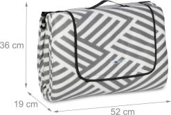 Couverture De Pique-nique Relaxdays Zigzag - 300x300 Cm - Fond Imperméable - Couverture De Pique-nique Polaire 17 Couverture De Pique-nique Relaxdays Zigzag - 300x300 Cm - Fond Imperméable - Couverture De Pique-nique Polaire -Magasin D'Équipement De Plein Air 1200x805 3