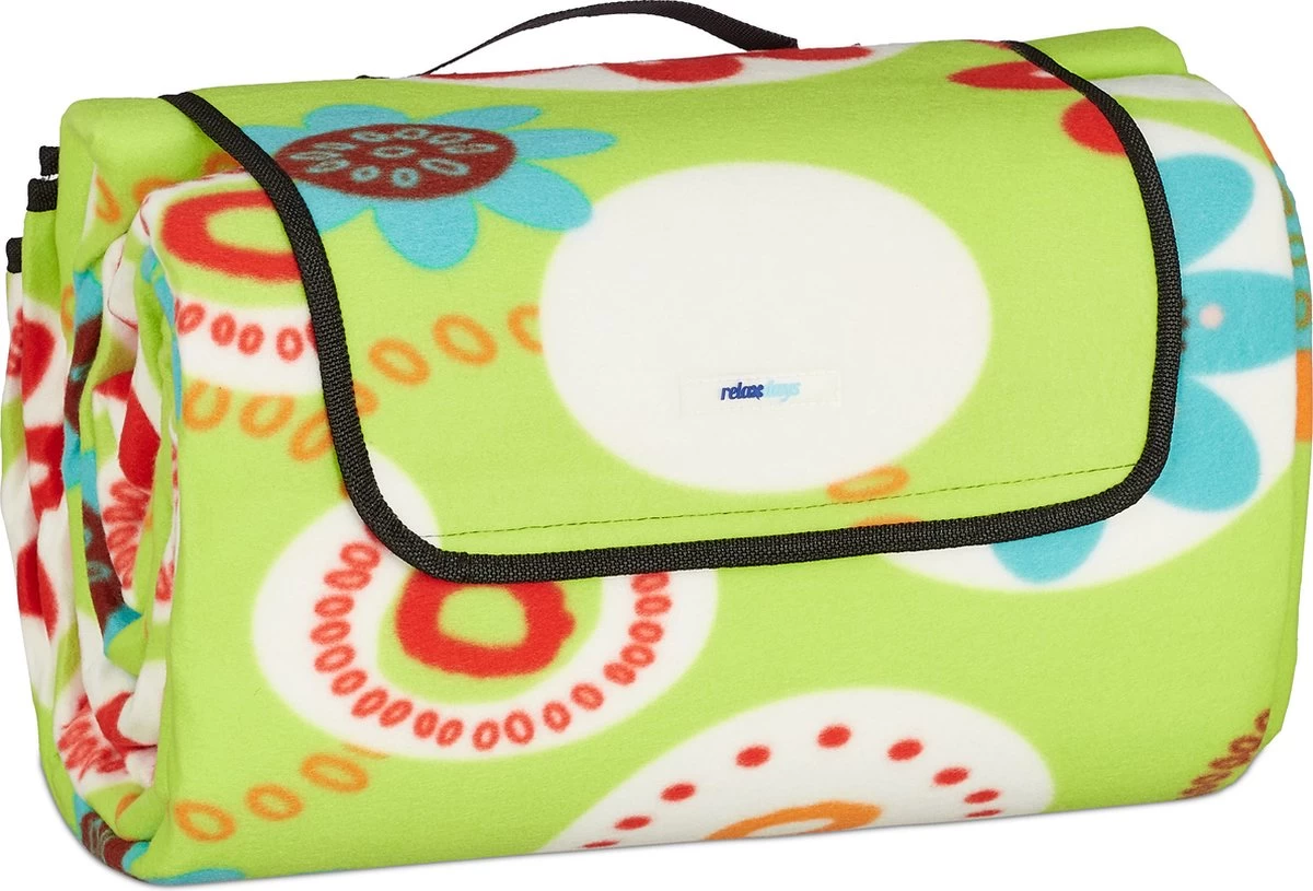 Couverture De Pique-nique Relaxdays 200x300 Cm - Imperméable - Aluminium - Couverture De Pique-nique - Couverture D'extérieur 4 Couverture De Pique-nique Relaxdays 200x300 Cm - Imperméable - Aluminium - Couverture De Pique-nique - Couverture D'extérieur – Image 2