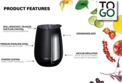 Scanpan - Coffret Cadeau - Bouteille De Vin + 2 Gobelets - 2GO - Vert Forêt - Gourde Double Paroi + 2 Gobelets Double Paroi -Magasin D'Équipement De Plein Air 1200x815 3