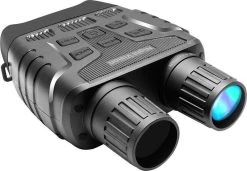 DrPhone NightVision - LED Infrarouge - Jumelles - Prendre Des Photos / Vidéos - ÉCRAN HD -2,3 POUCES - Zoom 4X - Vision Nocturne 250-300 Mètres - BATTERIE INCL - Zwart