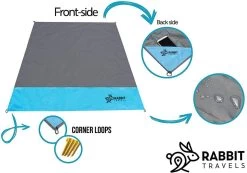 LAPBIT TRAVELS Tapis D'extérieur / Tapis De Pique-nique Compact - 150 X 140 Cm - Avec 4x Sacs De Rangement -Magasin D'Équipement De Plein Air 1200x839 1