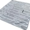 JEMIDI XXL Couverture De Pique-nique 200cm X 180cm Couverture De Camping Giant Couverture De Piscine Couverture De Voyage De Plage Tapis De Camping Tapis De Plage Couverture De Plage - Gris Clair