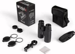 Jumelles Wildpix EAGLE 10X42 Zwart - Visionneuse Complète Avec Bandoulière Et étui De Transport - Aussi Pour Les Porteurs De Lunettes -Magasin D'Équipement De Plein Air 1200x864
