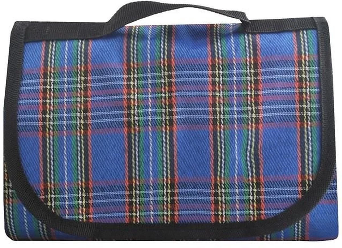 Couverture De Pique-nique Compacte - Portable - Couverture De Pique-nique Imperméable - 145 X 180 - Couverture D'extérieur - Couverture - Couverture De Pique-nique - Couverture De Plage - Printemps - Blauw 6 Couverture De Pique-nique Compacte - Portable - Couverture De Pique-nique Imperméable - 145 X 180 - Couverture D'extérieur - Couverture - Couverture De Pique-nique - Couverture De Plage - Printemps - Blauw – Image 4