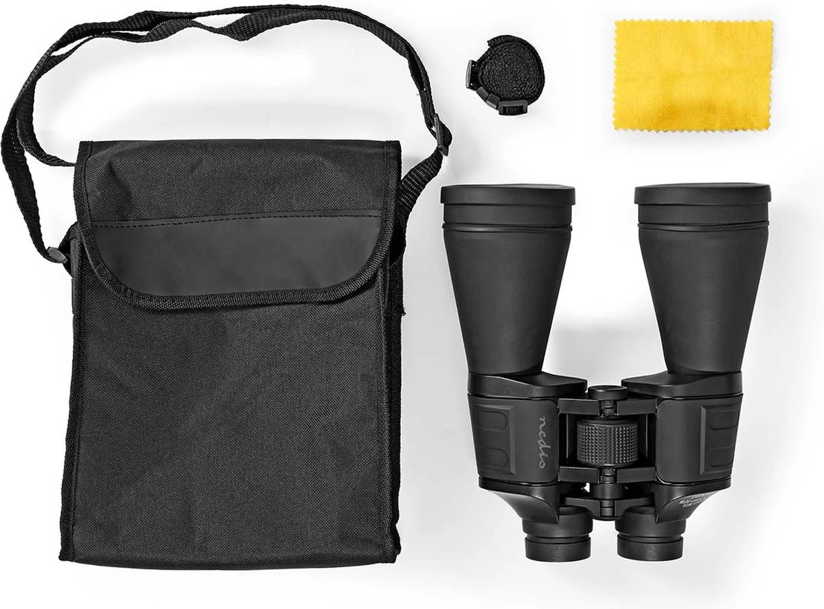 Jumelles Nedis | Grossissement: 10 X | Diamètre De L'objectif : 60 Mm | Champ De Vision : 92 M | Comprend Un Sac De Voyage | Noir 7 Jumelles Nedis | Grossissement: 10 X | Diamètre De L'objectif : 60 Mm | Champ De Vision : 92 M | Comprend Un Sac De Voyage | Noir – Image 5