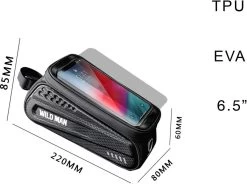 Sacoche De Guidon De Vélo étanche - Sacoche De Cadre Pour Téléphone - Compatible Avec IPhone 13 12 11 Pro Max XS XR X 8 7 6S Plus, Samsung Et Plus - Smartphones Jusqu'à 6,7'' 19 Sacoche De Guidon De Vélo étanche - Sacoche De Cadre Pour Téléphone - Compatible Avec IPhone 13 12 11 Pro Max XS XR X 8 7 6S Plus, Samsung Et Plus - Smartphones Jusqu'à 6,7'' -Magasin D'Équipement De Plein Air 1200x893 11