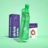 Air Up Drinking Bottle Starter Kit - Vibrant Green - Comprenant 3 Dosettes - Starter Kit - Hydratant - Air Up Bottle - Eau Parfumée - Vegan - Bio