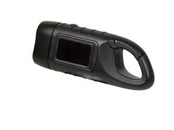 POWERplus Seahorse Dynamo Et LED De Poche Solar Rechargeable à 3 LED Avec Mousqueton | Couleur : Noir | Cellule Solaire Amorphe -Magasin D'Équipement De Plein Air 1200x900 20