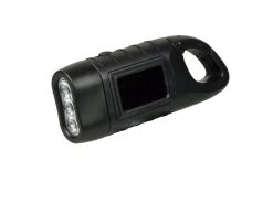 POWERplus Seahorse Dynamo Et LED De Poche Solar Rechargeable à 3 LED Avec Mousqueton | Couleur : Noir | Cellule Solaire Amorphe -Magasin D'Équipement De Plein Air 1200x900 23