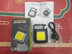 LifeLoom - Lampe De Poche LED COB Multifonctionnelle Lumineuse Compacte En Métal Avec étui Gratuit - Porte-clés - Ouvre-bouteille - Lampe De Poche -Magasin D'Équipement De Plein Air 1200x903 2