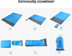 Chaise De Plage Pliable - Blauw - Tapis De Plage Avec Dossier - Chaise De Camping - Chaise Longue - Pliable - Adultes - Chaise De Plage -Magasin D'Équipement De Plein Air 1200x926 4