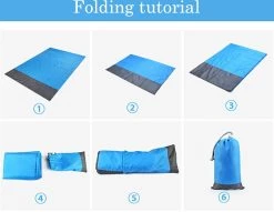 Chaise De Plage Pliable - Blauw - Tapis De Plage Avec Dossier - Chaise De Camping - Chaise Longue - Pliable - Adultes - Chaise De Plage -Magasin D'Équipement De Plein Air 1200x928 3