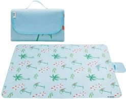 Grand Tapis De Plage / Couverture De Pique-nique Coloré - Résistant à L'humidité Et Au Sable - Pliable Et Compact - 145*200cm