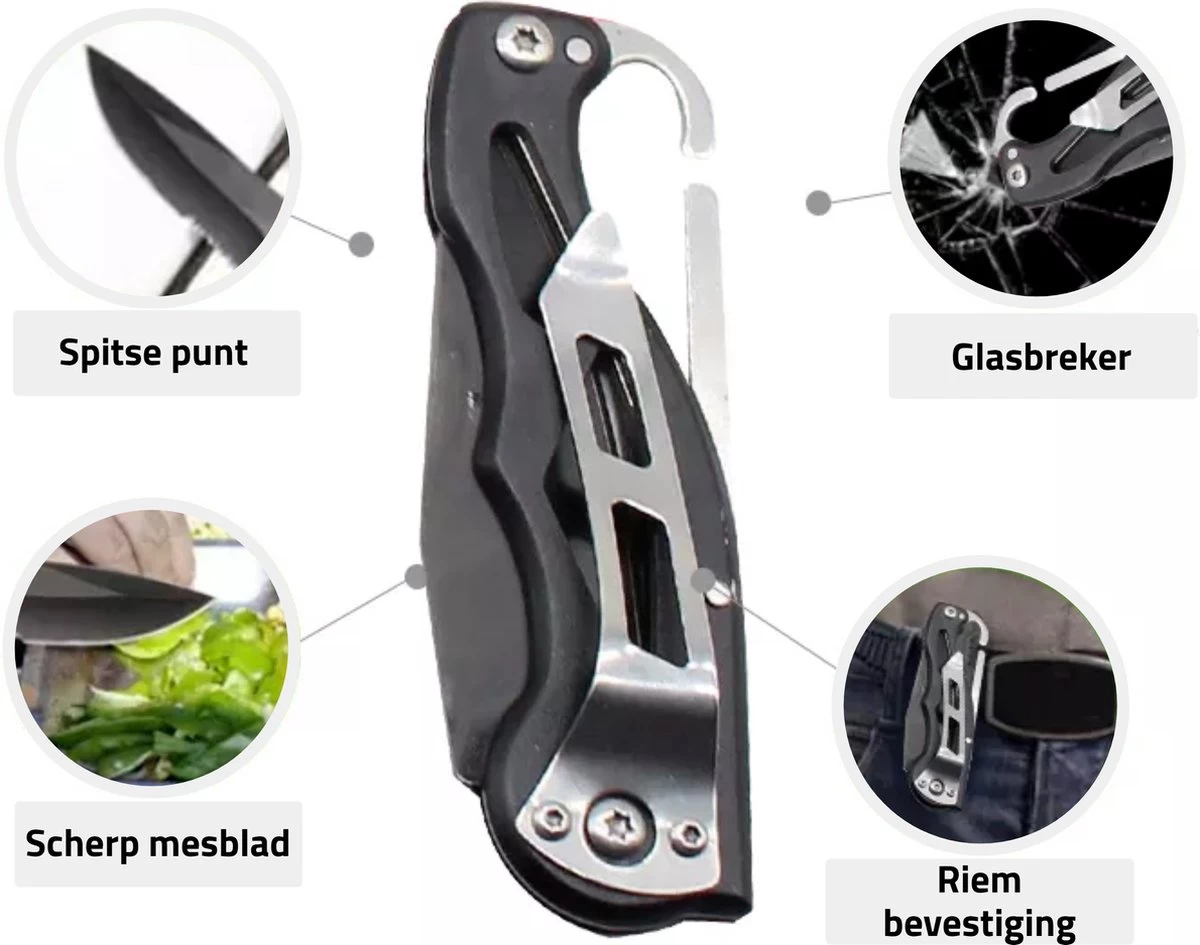 Kit De Survie Bushcraft - Équipement Professionnel XL - Bracelet Paracorde - Couteau - Scie à Fil - Allume-feu - Lampe De Poche - Boussole - Couverture Thermique - Camping En Plein Air 5 Kit De Survie Bushcraft - Équipement Professionnel XL - Bracelet Paracorde - Couteau - Scie à Fil - Allume-feu - Lampe De Poche - Boussole - Couverture Thermique - Camping En Plein Air – Image 3