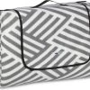 Couverture De Pique-nique Relaxdays Zigzag - 300x300 Cm - Fond Imperméable - Couverture De Pique-nique Polaire