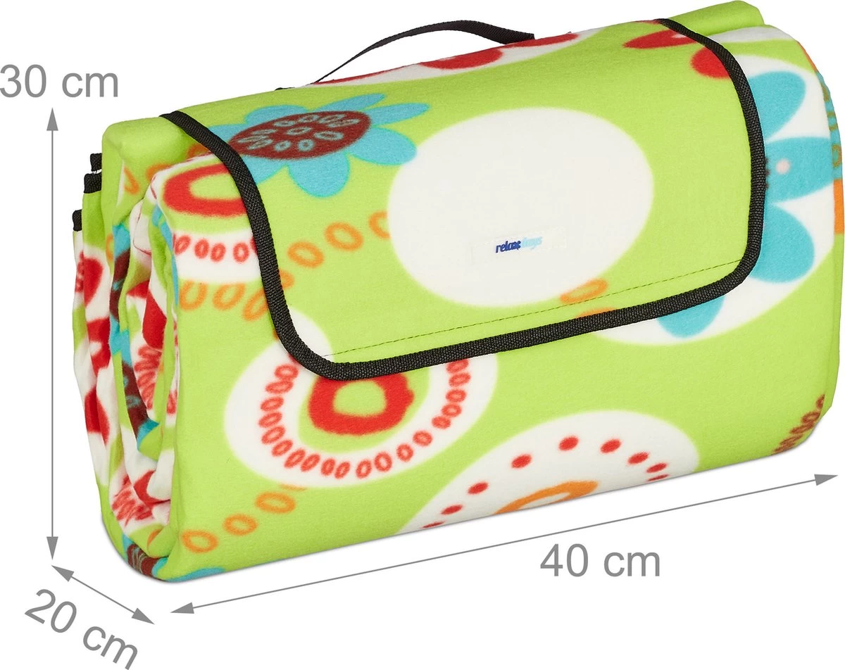 Couverture De Pique-nique Relaxdays 200x300 Cm - Imperméable - Aluminium - Couverture De Pique-nique - Couverture D'extérieur 6 Couverture De Pique-nique Relaxdays 200x300 Cm - Imperméable - Aluminium - Couverture De Pique-nique - Couverture D'extérieur – Image 4