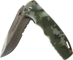 Homeij Couteau De Poche Impact Army Camouflage Couleur Armée En Acier Inoxydable Avec Poignée De Rangement G10