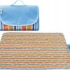Tapis De Pique-nique De Plage - 145x200 Cm - Imperméable - Rayé Blauw Oranje Avec Motif Papillon - Couverture De Pique-nique -Magasin D'Équipement De Plein Air 1200x993