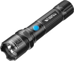 Lampe De Poche LED Zacro - Lampe De Poche Militaire - 90 000 Lumens - Rechargeable - Étanche - 3 Modes - Pour La Maison, Le Camping, Les Urgences -Magasin D'Équipement De Plein Air 1200x994