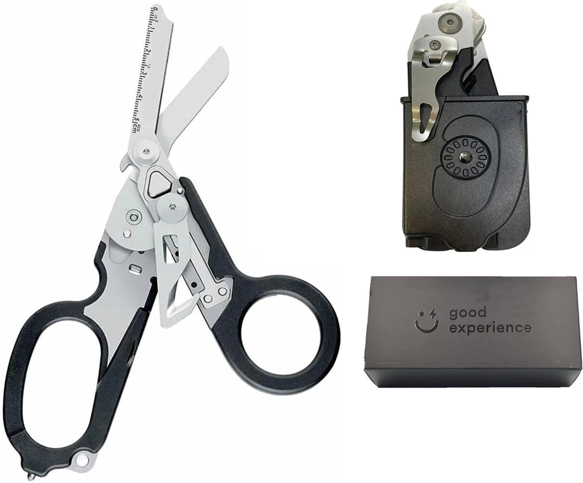 Ciseaux Multifonctions Avec étui De Transport - Premiers Secours - Lifehammer - Infirmière - Ciseaux à Ciseaux De Premiers Secours - Ciseaux Raptor Trauma - Coupe-ceinture - Couteau De Poche Multifonction De Survie 9 Ciseaux Multifonctions Avec étui De Transport - Premiers Secours - Lifehammer - Infirmière - Ciseaux à Ciseaux De Premiers Secours - Ciseaux Raptor Trauma - Coupe-ceinture - Couteau De Poche Multifonction De Survie – Image 7