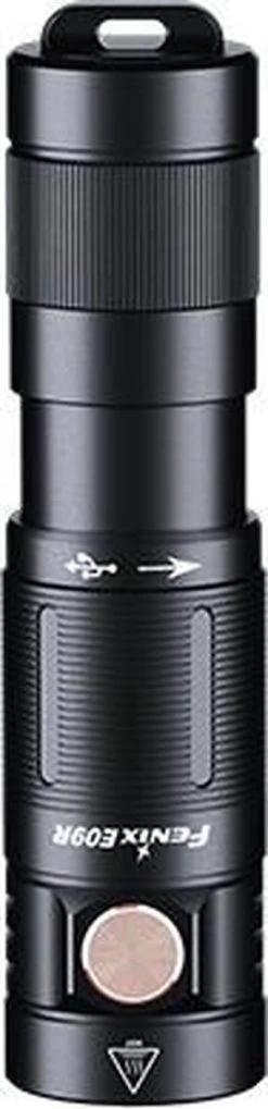 Lampe De Poche Fenix E09R FEE09R EDC Every Day Carry Lampe De Poche Rechargeable Compacte, 600 Lumens, Aluminium -Magasin D'Équipement De Plein Air 291x1200