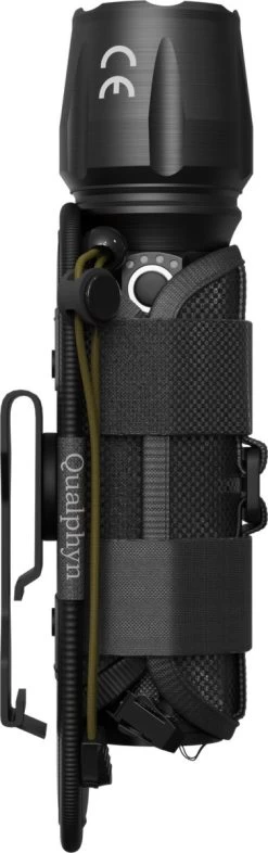 Lampe De Poche Militaire LED USB Rechargeable - 3000 Lumen - Batterie 3000 MAh - Zoom Réglable - 5 Modes D'éclairage - IP65 Résistant Aux éclaboussures - Zwart -Magasin D'Équipement De Plein Air 377x1200