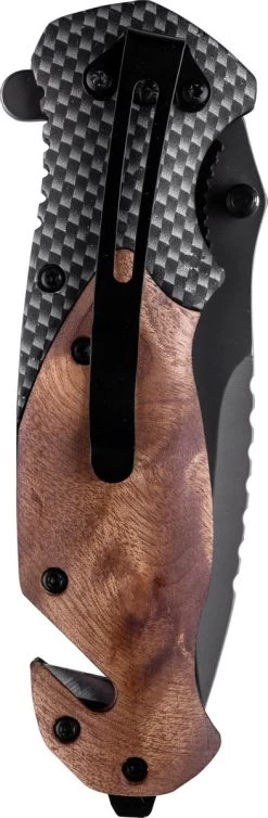 Couteau De Poche De Survie Outdoor - Système Ouvert à 1 Main Et Pince à Pantalon - Couteau Pliant 20,5 CM - Acier Inoxydable - Lion Gear -Magasin D'Équipement De Plein Air 393x1200