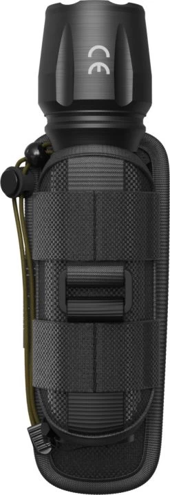 Lampe De Poche Militaire LED USB Rechargeable - 3000 Lumen - Batterie 3000 MAh - Zoom Réglable - 5 Modes D'éclairage - IP65 Résistant Aux éclaboussures - Zwart -Magasin D'Équipement De Plein Air 414x1200