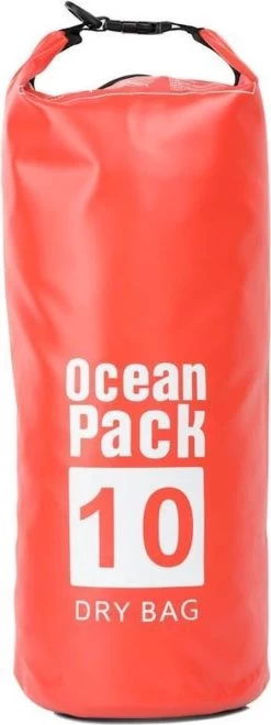 Decopatent® Waterproof Bag - Dry Bag - 10L - Ocean Pack - Dry Sack - Survie Plein Air Backpack - Sacs Secs - Sac De Bateau - Sac De Voile - Rouge -Magasin D'Équipement De Plein Air 449x1200