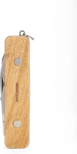 Couteau De Poche Kikkerland Huckleberry - Édition My First Pocket Knife - 4 Fonctions De Base - Idéal Pour Le Camping - Acier Inoxydable