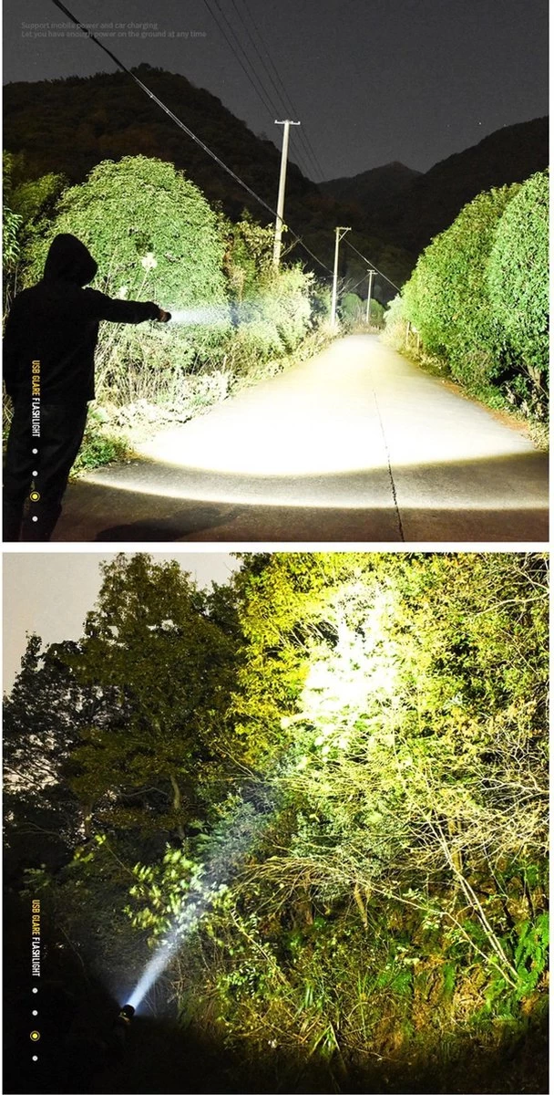 DrPhone LED Pro 02 - Lampe De Poche LED XHP 90 Strong - Lampe De Poche - Zoom / Arrière - DrPhone De Batterie - Étanche / étanche - Antidéflagrant - Zwart 9 DrPhone LED Pro 02 - Lampe De Poche LED XHP 90 Strong - Lampe De Poche - Zoom / Arrière - DrPhone De Batterie - Étanche / étanche - Antidéflagrant - Zwart – Image 8