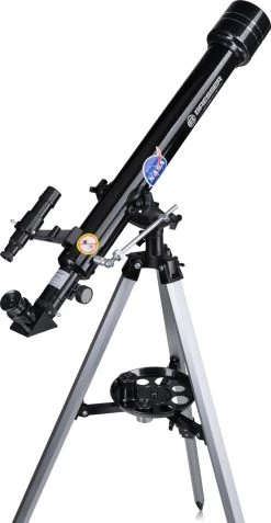 Bresser ISA Space Exploration NASA 60/700 AZ Lens Telescope - Moon And Planets - Complet Avec Trépied, Accessoires Et étui 11 Bresser ISA Space Exploration NASA 60/700 AZ Lens Telescope - Moon And Planets - Complet Avec Trépied, Accessoires Et étui -Magasin D'Équipement De Plein Air 621x1200