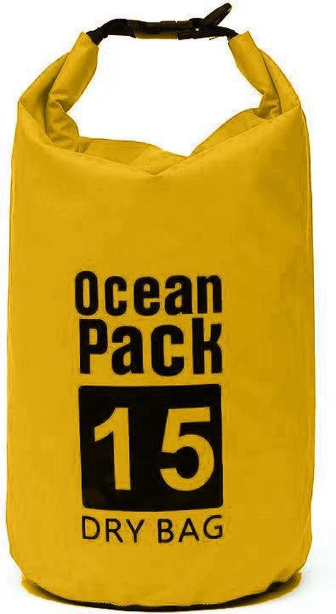 Nixnix Waterproof Bag - Dry Bag - 15L - Jaune - Ocean Pack - Dry Sack - Survie Plein Air Backpack - Sacs Secs - Boat Bag - Sailing Bag 3 Nixnix Waterproof Bag - Dry Bag - 15L - Jaune - Ocean Pack - Dry Sack - Survie Plein Air Backpack - Sacs Secs - Boat Bag - Sailing Bag