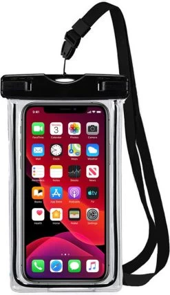 Coques De Téléphone étanches Housses - Coque étanche 2 Pièces Pour Tous Les Téléphones - Coque De Téléphone Transparente - Zwart Et Wit - 21,5 X 10,5 X 1 -Magasin D'Équipement De Plein Air 694x1200