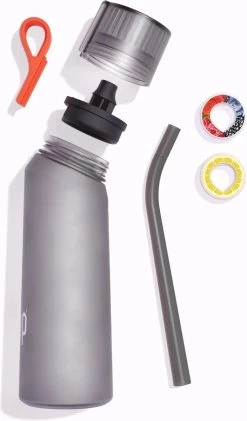 Air Up Drinking Bottle Starter Kit - Dark Black - Comprenant 2 Dosettes - Starter Kit - Hydratant - Air Up Bottle - Eau Parfumée - Vegan - Bio -Magasin D'Équipement De Plein Air 704x1200 2