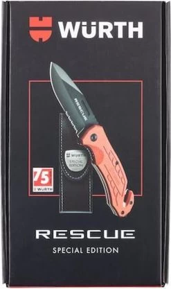 CLAPPING KNIFE RESCUE - 75 YEARS WÜRTH Couteau De Poche RESCUE 75 Ans RESCUE-KNIFE- 75-YEAR EDITION Couteau Pliant Couteau Pliant Couteau De Travail Tapoteur De Fenêtre Coupe Ceinture De Sécurité 7 CLAPPING KNIFE RESCUE - 75 YEARS WÜRTH Couteau De Poche RESCUE 75 Ans RESCUE-KNIFE- 75-YEAR EDITION Couteau Pliant Couteau Pliant Couteau De Travail Tapoteur De Fenêtre Coupe Ceinture De Sécurité -Magasin D'Équipement De Plein Air 711x1200