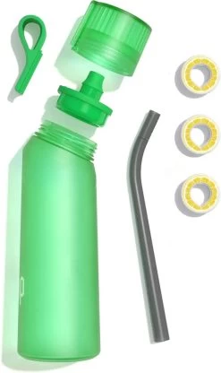 Air Up Drinking Bottle Starter Kit - Vibrant Green - Comprenant 3 Dosettes - Starter Kit - Hydratant - Air Up Bottle - Eau Parfumée - Vegan - Bio -Magasin D'Équipement De Plein Air 713x1200 2