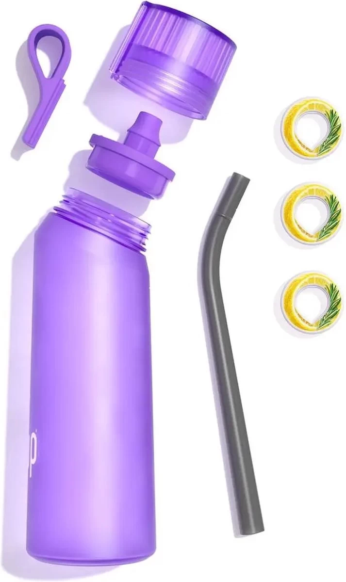 Air Up Drinking Bottle Starter Kit - Sunset Purple - Comprenant 3 Dosettes - Starter Kit - Hydratant - Air Up Bottle - Eau Parfumée - Vegan - Bio 5 Air Up Drinking Bottle Starter Kit - Sunset Purple - Comprenant 3 Dosettes - Starter Kit - Hydratant - Air Up Bottle - Eau Parfumée - Vegan - Bio – Image 3