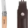 Couteau De Poche Opinel Tradition Inox N ° 8 - Lame 85 Mm - Boîtier Marron - Acier Inoxydable & Bois De Hêtre - Virobloc -Magasin D'Équipement De Plein Air 737x1200 1