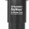 Lens Achromatique Barlow 5X Pro Slokey SkyWays, Haute Qualité Optique, Traitée Avec FMC Et Revêtement Antireflet Pour Une Image Claire Et Lumineuse - Superlicht, Compacte Et Robuste -Magasin D'Équipement De Plein Air 753x1200
