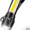 Lampe De Poche Qtronic LED Rechargeable Avec Fonction Zoom - Lampe De Poche Militaire - Étanche - Rechargeable Par USB (chargeur Et Batterie Inclus). -Magasin D'Équipement De Plein Air 758x1200 4