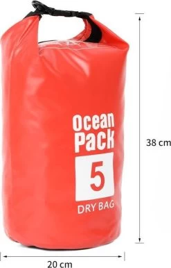 Decopatent® Waterproof Bag - Dry Bag - 5L - Ocean Pack - Dry Sack - Survie Plein Air Backpack - Sacs Secs - Sac De Bateau - Sac De Voile - Rouge -Magasin D'Équipement De Plein Air 768x1200 1