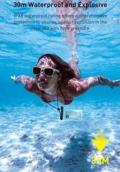 Étui De Téléphone étanche MOBILE - Sac étanche - Housse De Téléphone - Universelle - Convient à Tous Les Smartphones - Étui De Protection Pour Smartphone- JAUNE -Magasin D'Équipement De Plein Air 841x1200